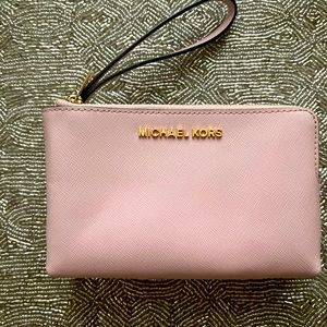 Large and Leather Wristlet